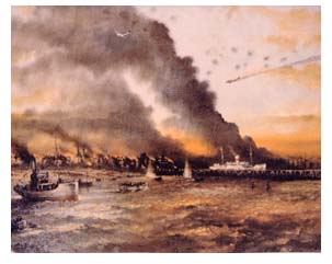 Dunkirk evacuation painting