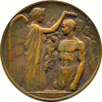 Arthur Farrimond medal reverse
