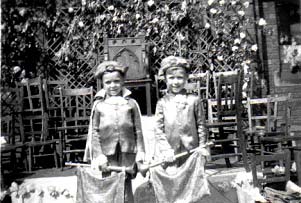 Alan Burrows, left, and Billy Moores, Francis