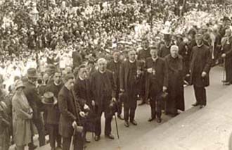 Roman Catholic procession