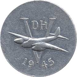 De havilland victory token