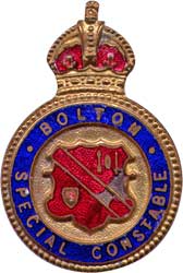 Bolton Police Badge